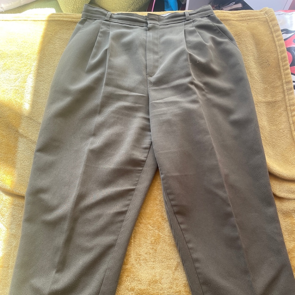 High waisted vintage cigarette pants